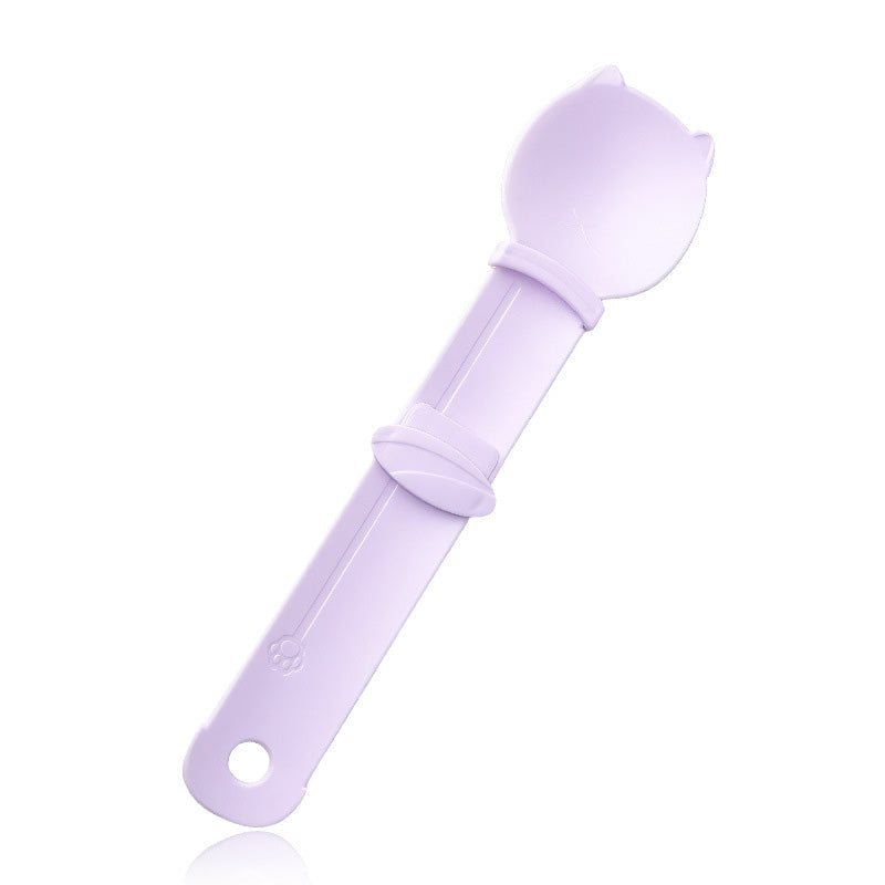 🥳BONNES AFFAIRES🥳💞50K+ VENDUS ! Cuillère d’alimentation pour chat ! Sans BPA, compression d’une seule main et cuillère large. Nourrissage propre – procurez‑vous la vôtre ! ✅