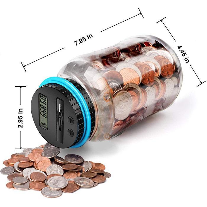 💰 Tirelire numérique avec comptage automatique des pièces – Suit vos économies et fixez des objectifs – Une façon intelligente et amusante de voir votre épargne fructifier ✨