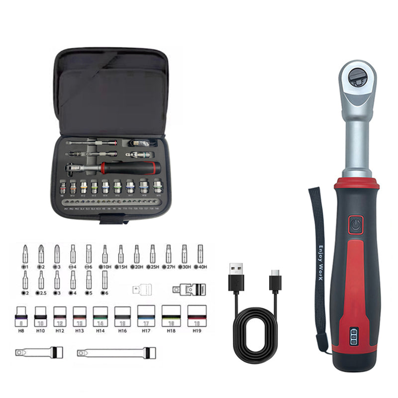 🔧 50% DE RÉDUCTION! ⚡ Clé à cliquet électrique – 3,6V, sans fil & rechargeable – Idéale pour auto 🛠️