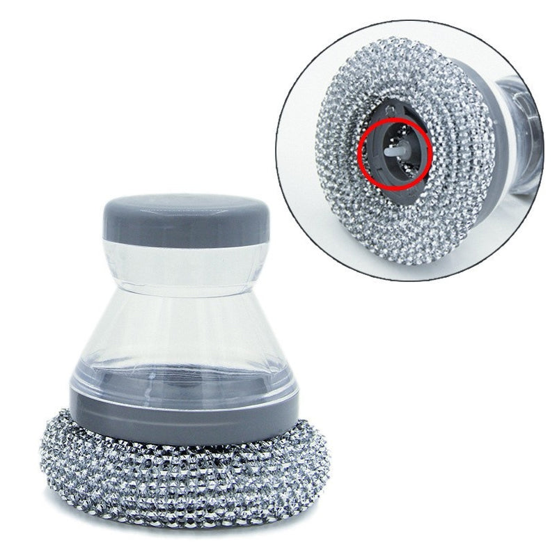 🥳PROMOTION EXCEPTIONNELLE🥳💞Plus de 10 000 unités vendues ! Dégraissez instantanément ! Brosse porte-savon intégrée anti-rayures