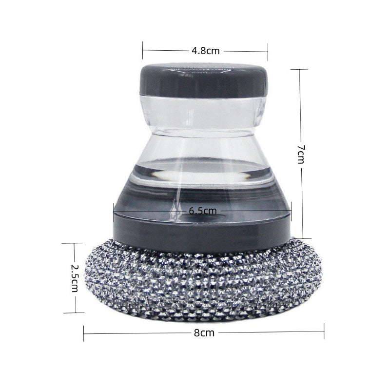 🥳PROMOTION EXCEPTIONNELLE🥳💞Plus de 10 000 unités vendues ! Dégraissez instantanément ! Brosse porte-savon intégrée anti-rayures