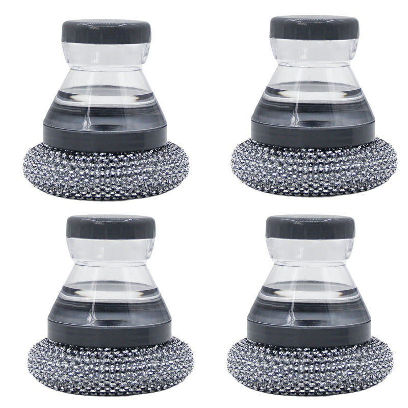 🥳PROMOTION EXCEPTIONNELLE🥳💞Plus de 10 000 unités vendues ! Dégraissez instantanément ! Brosse porte-savon intégrée anti-rayures