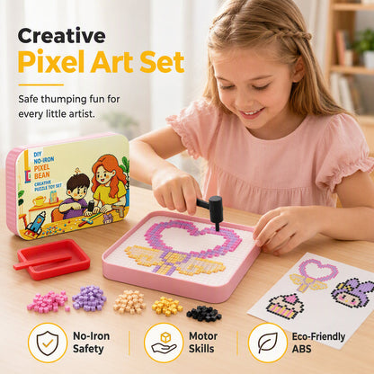 Kit de perles pixel à faire soi-même sans fer