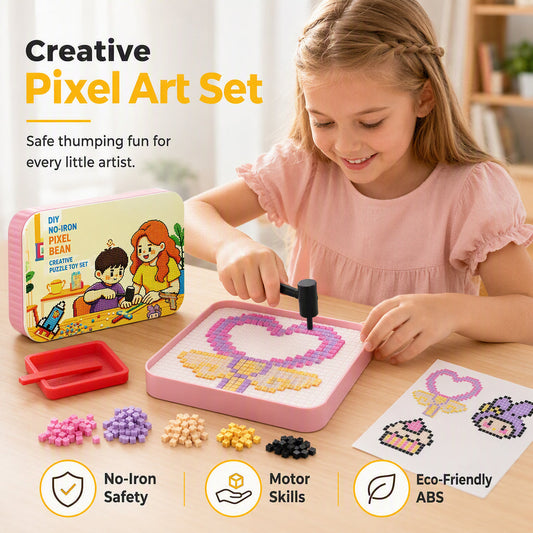 Kit de perles pixel à faire soi-même sans fer