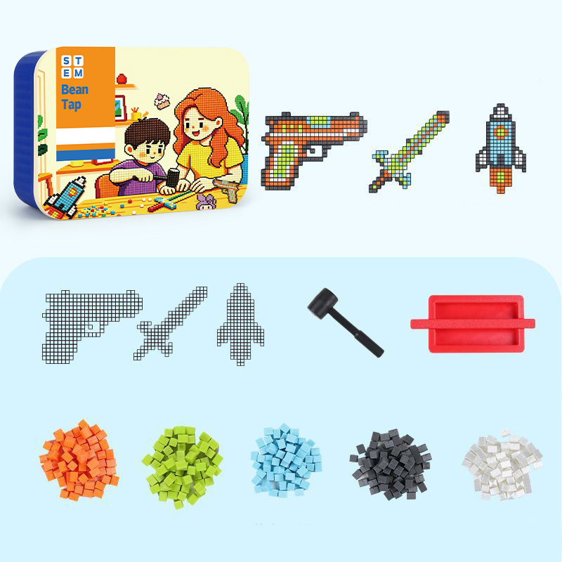 Kit de perles pixel à faire soi-même sans fer