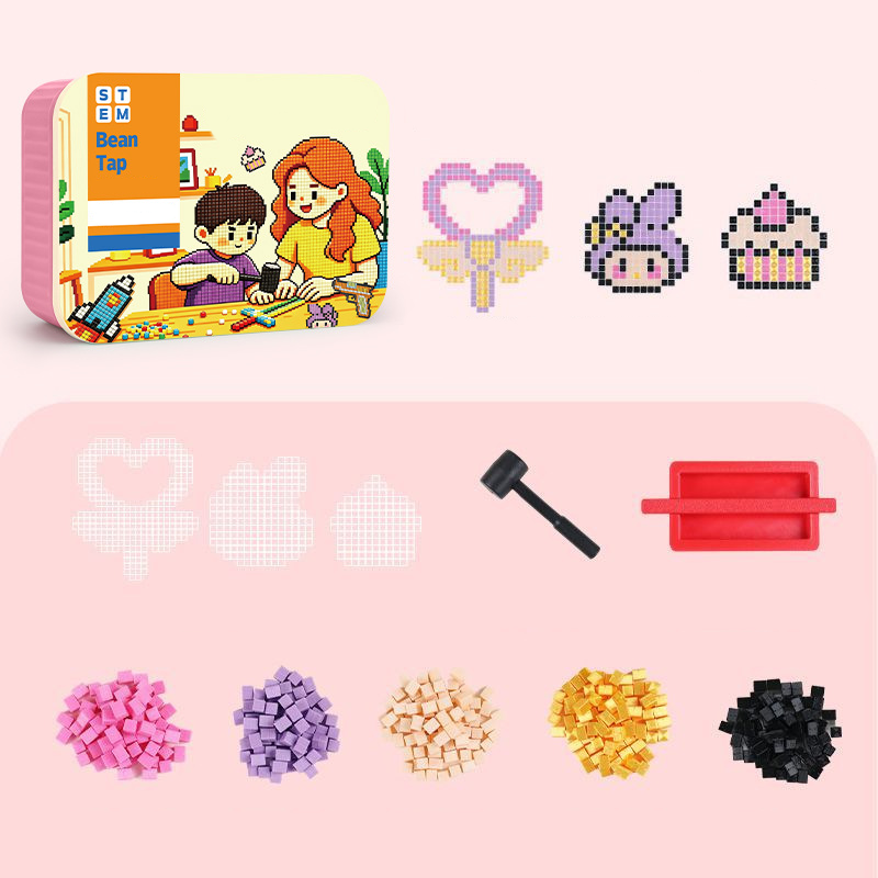 Kit de perles pixel à faire soi-même sans fer