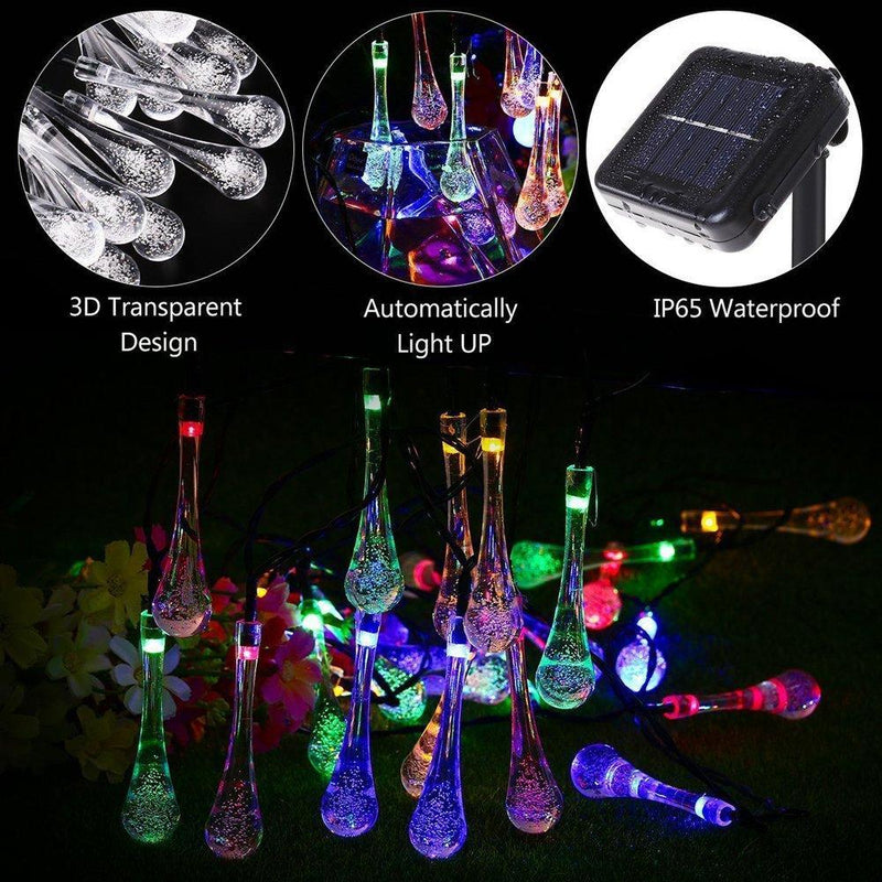 Lampes solaires « Goutte d'eau »
