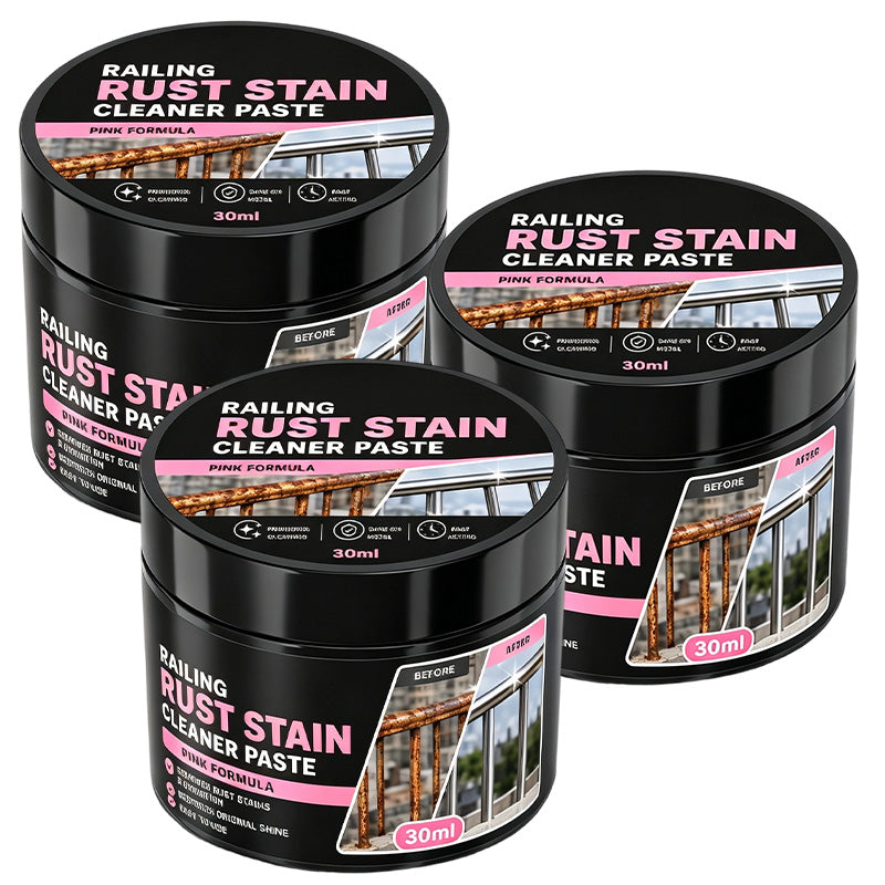 🔥 50% DE RÉDUCTION ! ✨Pâte nettoyante pour les taches de rouille sur les balustrades