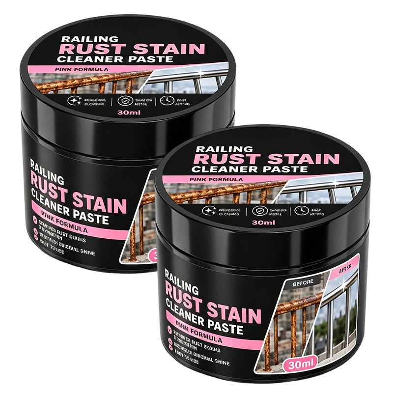 🔥 50% DE RÉDUCTION ! ✨Pâte nettoyante pour les taches de rouille sur les balustrades