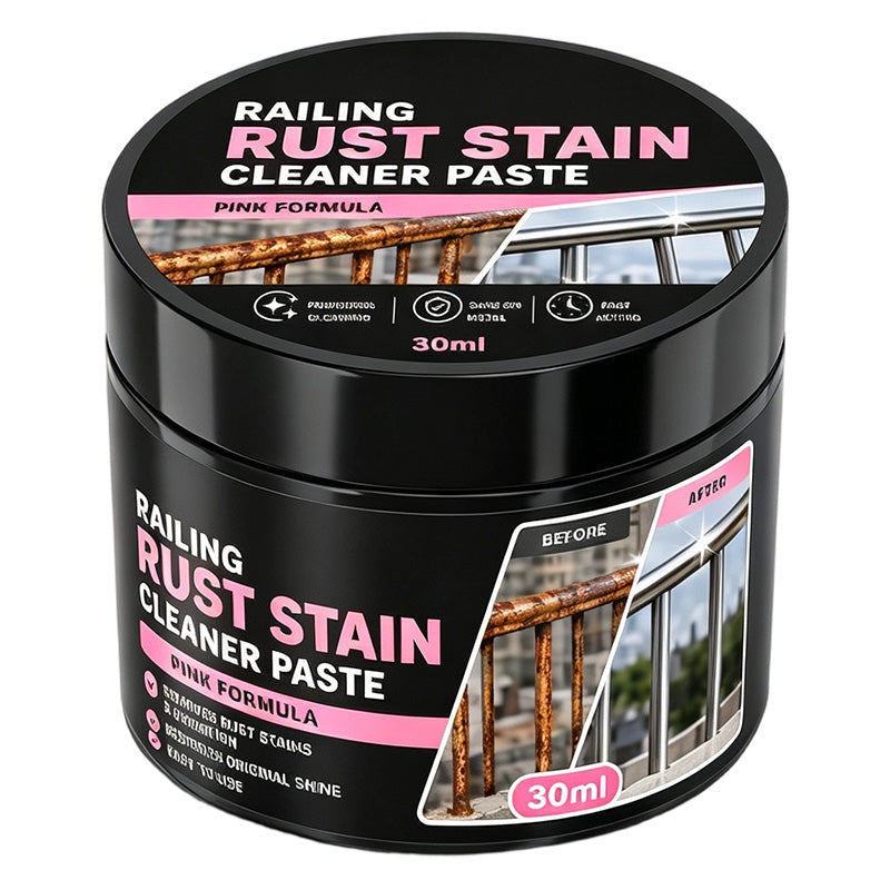 🔥 50% DE RÉDUCTION ! ✨Pâte nettoyante pour les taches de rouille sur les balustrades