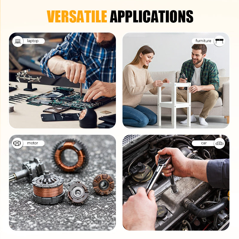 🏆 50 % DE RÉDUCTION EN CE MOMENT !🔧Jeu 83 Embouts S2 🎉Boîte de Rangement, Haute Dureté, Multi-usages Bricolage🛠️