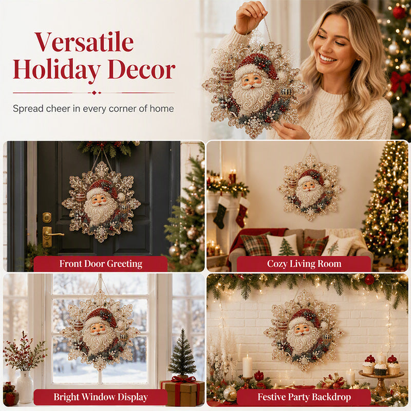 🎅 Cadeau de Noël Anticipé – 50% de Réduction ! 🎄 Kit Art Diamant de Noël à Suspendre 🎨