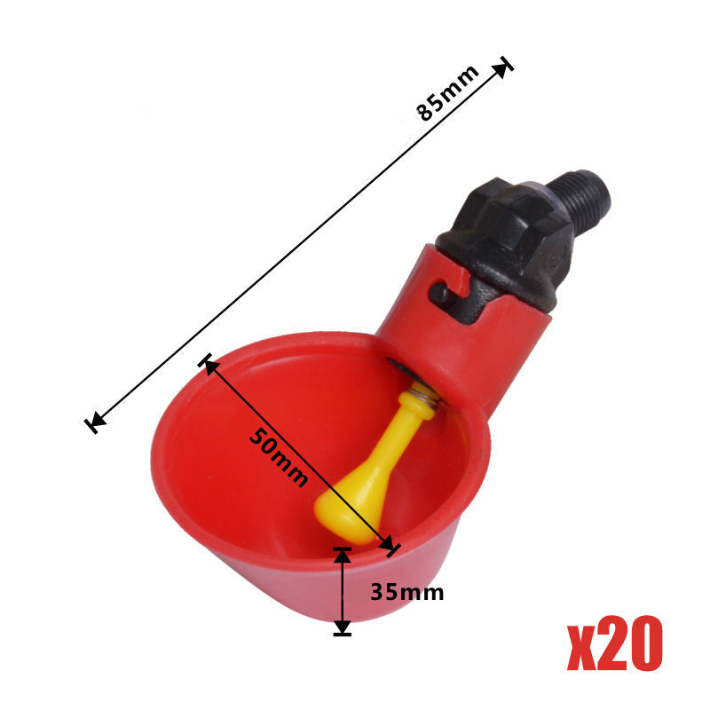 Abreuvoirs automatiques à gravité pour poulets
