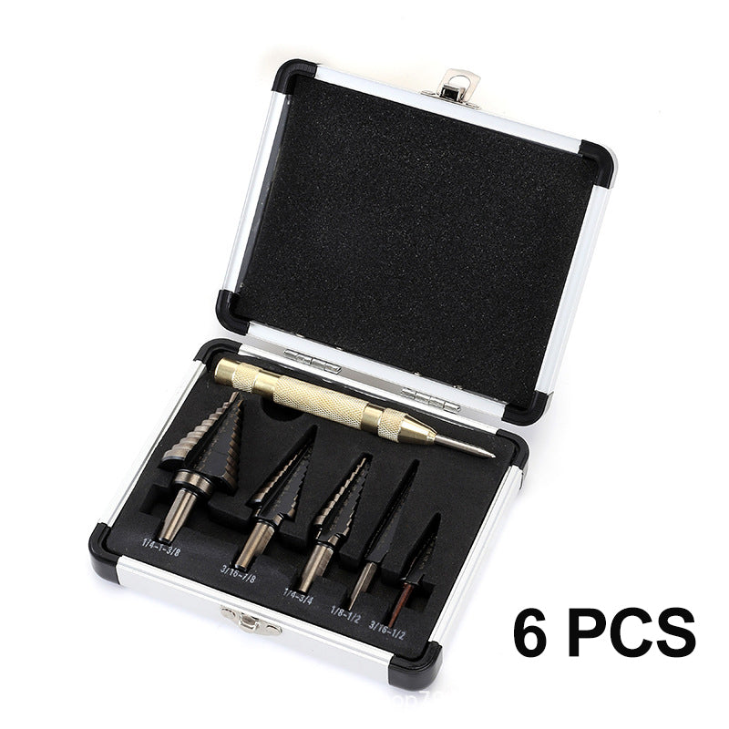 Jeu de forets en forme de pagode avec coffret de rangement en aluminium