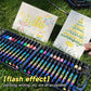 Ensemble de stylos à paillettes pour loisirs créatifs et dessin