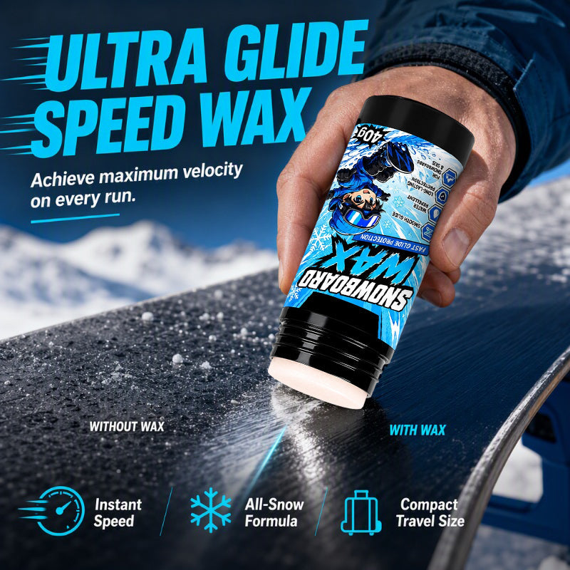 ❄️ Bâton de fartage rapide à frotter pour snowboard ⛷️ Application facile, glisse optimale ⚡‑50% DE RÉDUCTION ! Pour vos sorties sur neige ✨
