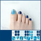 🔥 50% DE RÉDUCTION ! ✨Autocollants pour ongles de pieds en gel semi-durci