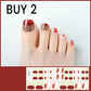 🔥 50% DE RÉDUCTION ! ✨Autocollants pour ongles de pieds en gel semi-durci