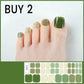 🔥 50% DE RÉDUCTION ! ✨Autocollants pour ongles de pieds en gel semi-durci