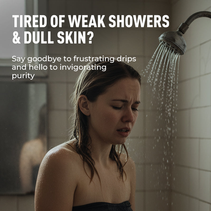 6-Mode High Pressure Handheld Shower Head with Filter