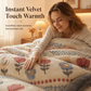 🧸❄️ PROMO FLASH : 50% DE RÉDUCTION ! Couette d'Hiver Polaire Double Face – Velours Flocon de Neige & Polaire d'Agneau Dense, Impression Numérique Active pour un Cocon Douillet et des Nuits Confortables Tout l'Hiver 🛏️💤✨