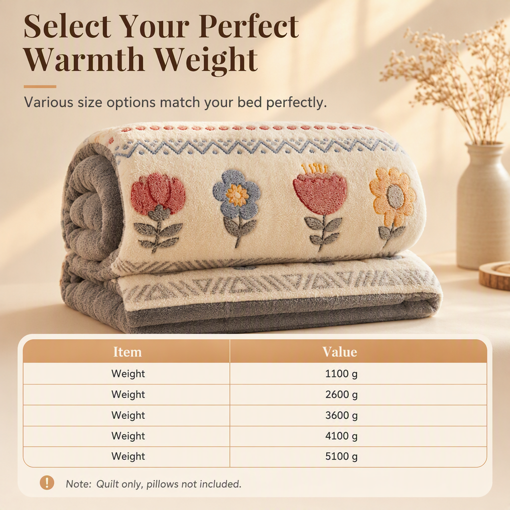 🧸❄️ PROMO FLASH : 50% DE RÉDUCTION ! Couette d'Hiver Polaire Double Face – Velours Flocon de Neige & Polaire d'Agneau Dense, Impression Numérique Active pour un Cocon Douillet et des Nuits Confortables Tout l'Hiver 🛏️💤✨