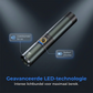 Lampe torche tactique ultra-lumineuse avec fonction zoom