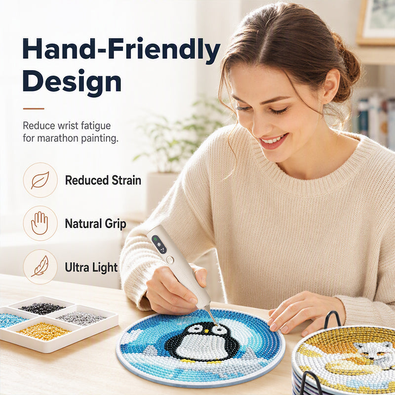 ✨ PROMO FLASH : 50% DE RÉDUCTION ! Stylo Électrique Rechargeable pour Diamants – Précision Professionnelle & Design Léger for Un Art du Diamant Facile et Propre 💎🚀