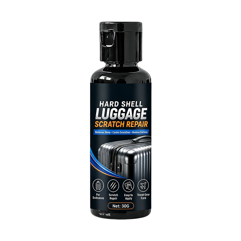 Crème réparatrice de rayures pour valises rigides