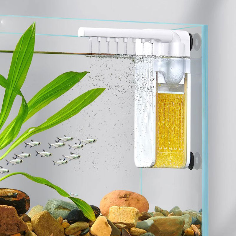 Mini filtre multifonctionnel pour petit aquarium