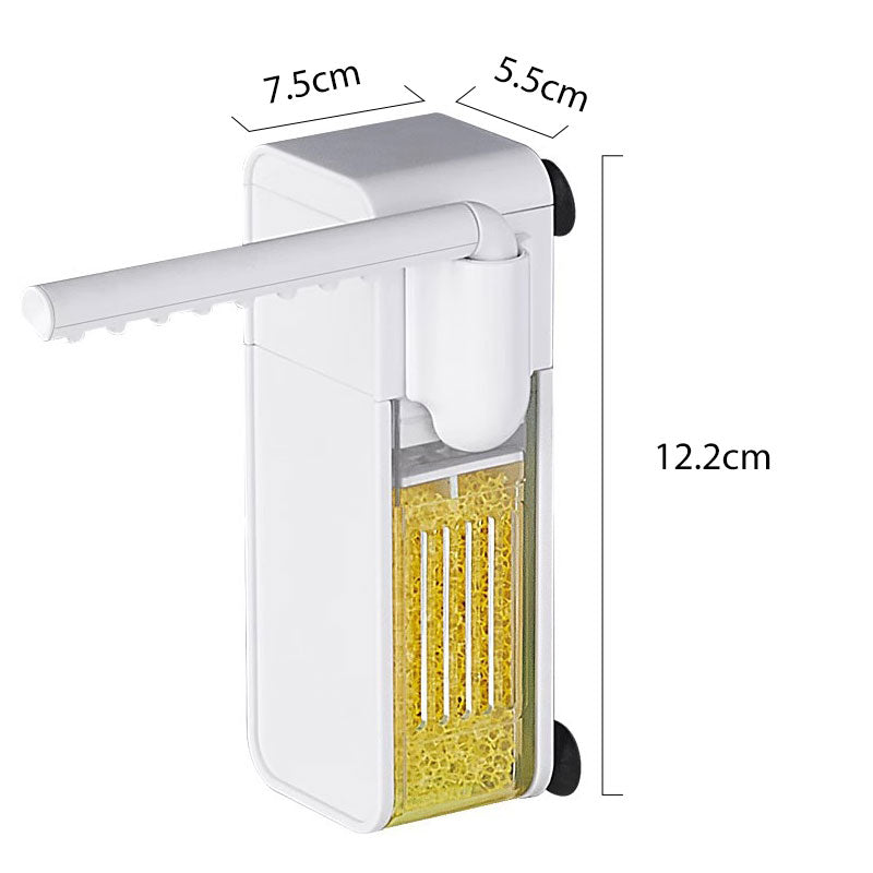 Mini filtre multifonctionnel pour petit aquarium