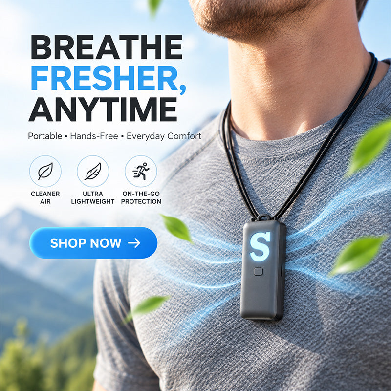 Mini purificateur d'air portable à ions négatifs