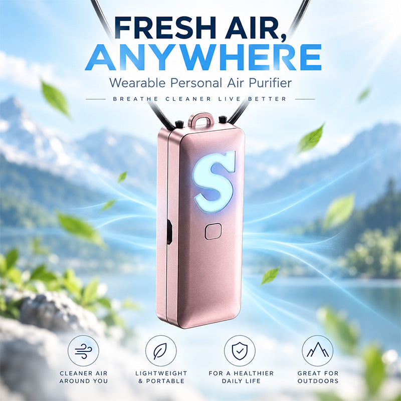 Mini purificateur d'air portable à ions négatifs