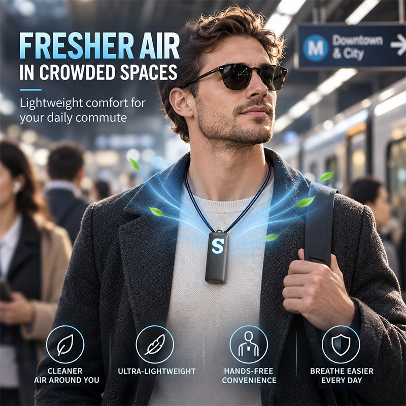 Mini purificateur d'air portable à ions négatifs