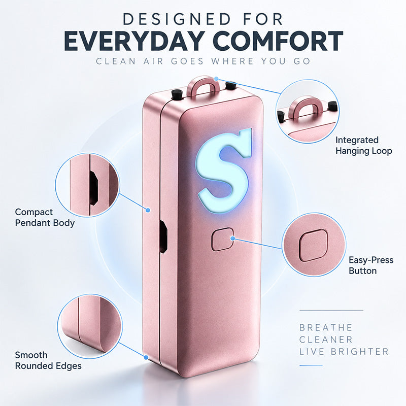 Mini purificateur d'air portable à ions négatifs