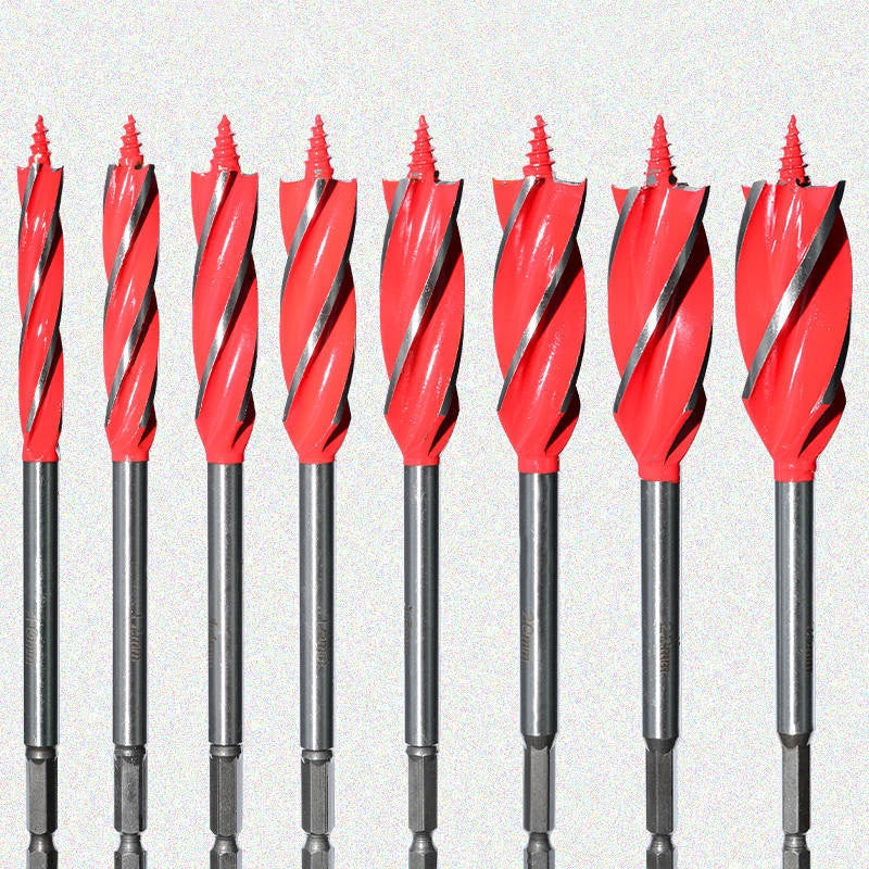 🔧 PROMO FLASH : 50% DE RÉDUCTION ! Jeu de 8 Forets à Bois 4 Cannelures – Acier Haute Teneur en Carbone & Tige Hexagonale for Un Perçage Précis et Fluide 🔧✨