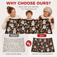 🎅 PROMO FLASH : 50% DE RÉDUCTION ! Couverture à Colorier en Famille – Polaire Ultra-Douce & Motifs Festifs for Des Soirées Créatives et Confortables 🎄🎨