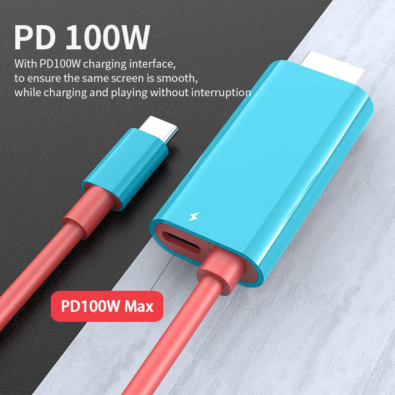🥳HEISSER SALE 2026🥳💞50.000+ VERKAUFT!👵Câble d'Adaptateur USB-C vers HDMI pour Switch