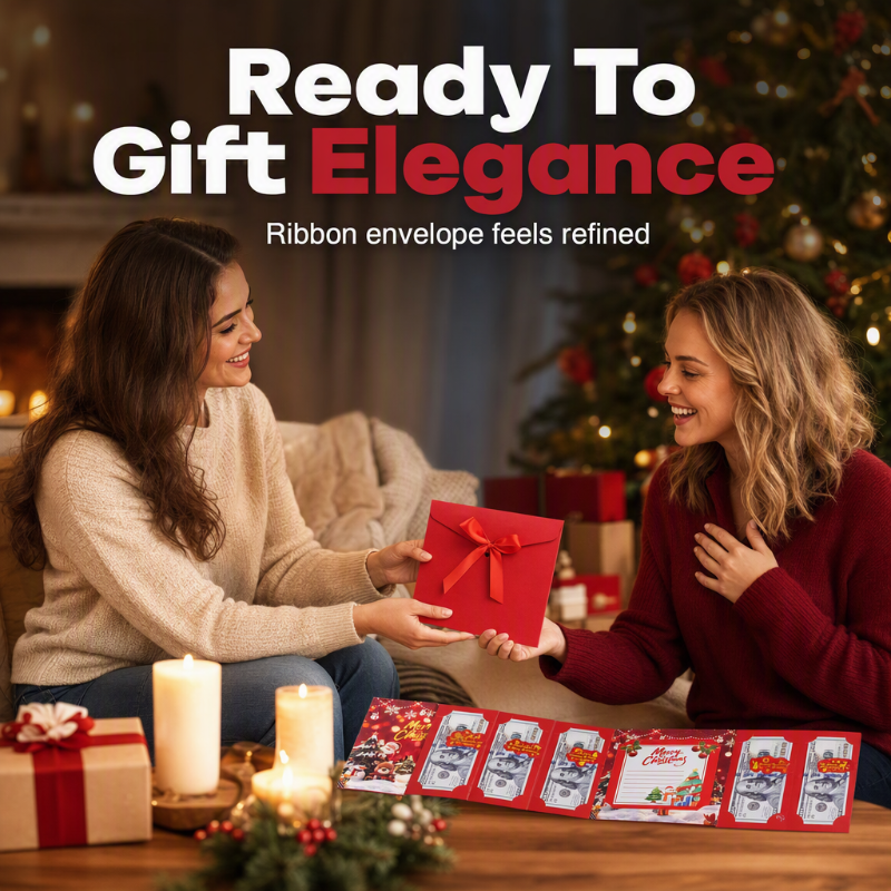🔥 50% DE RÉDUCTION ! ✨Carte-cadeau festive