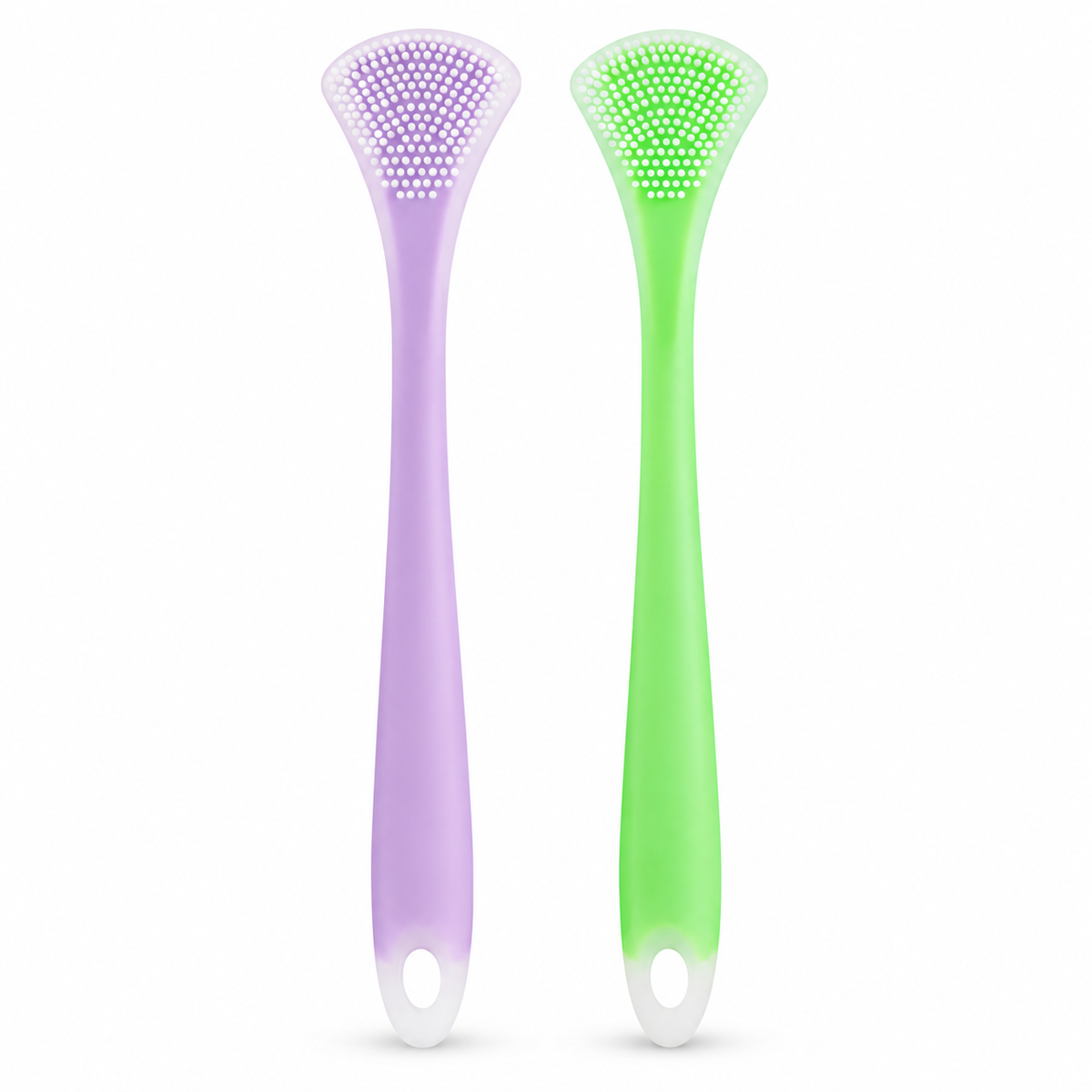 💥🔥‑50% Réduction  ! Grattoir lingual silicone double face 🦷 Ergonomique, nettoyage en douceur, soin bucco‑dentaire au quotidien 💧
