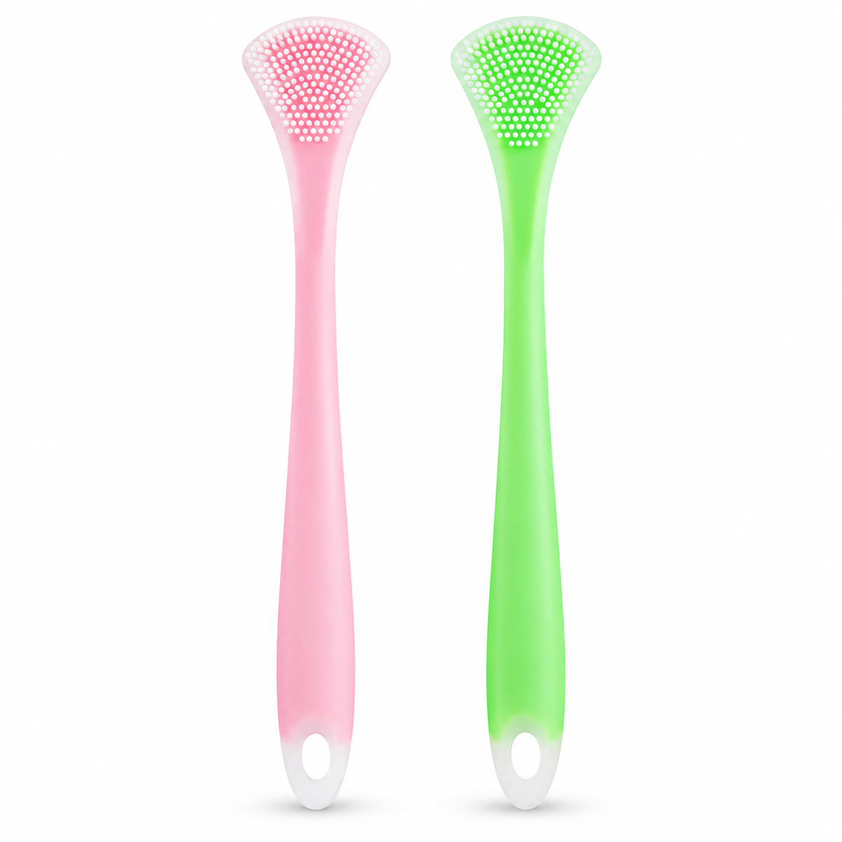 💥🔥‑50% Réduction  ! Grattoir lingual silicone double face 🦷 Ergonomique, nettoyage en douceur, soin bucco‑dentaire au quotidien 💧