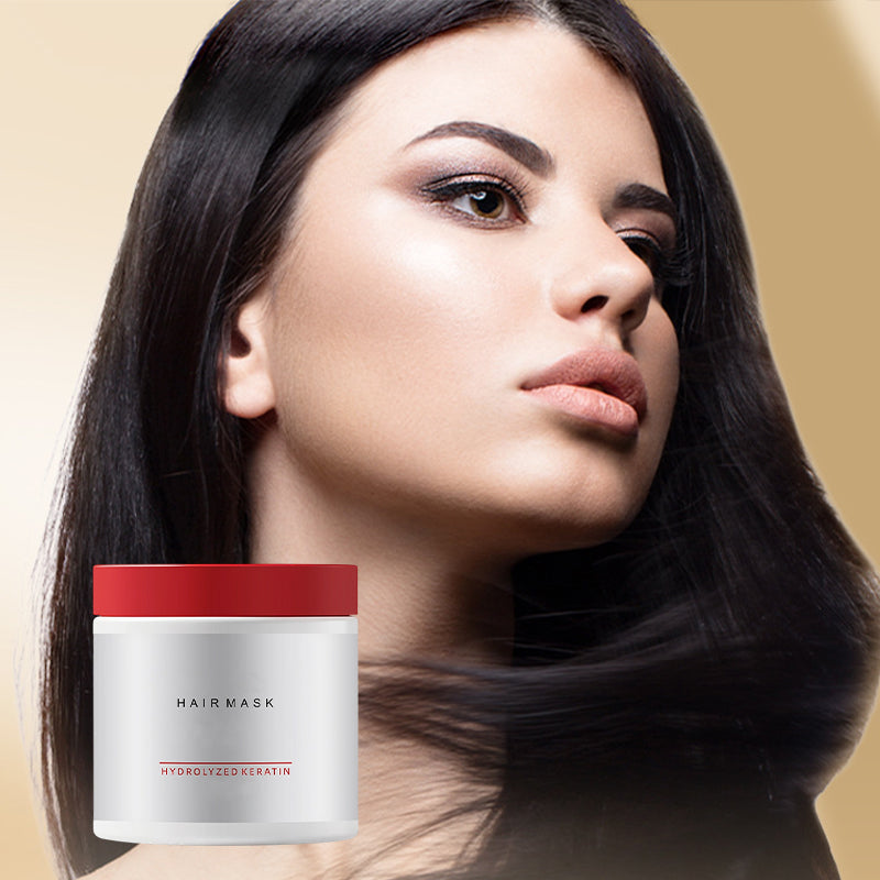 🔥‑50% Réduction ! Masque capillaire lissant à parfum longue durée 💇♀️ Nourrit les cheveux, anti-frisottis, parfum persistant ✨