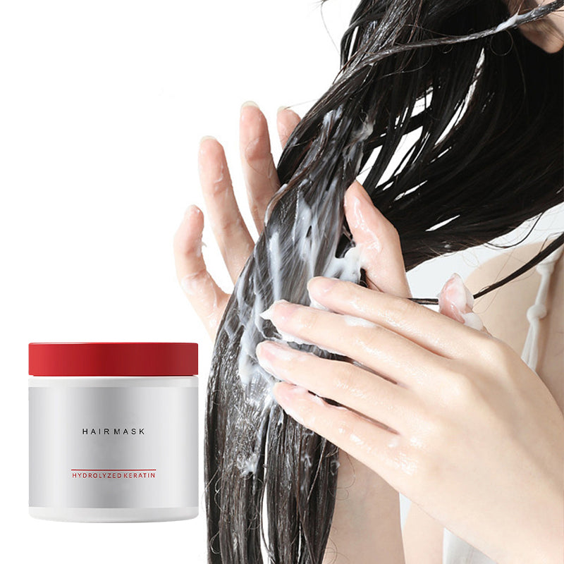 🔥‑50% Réduction ! Masque capillaire lissant à parfum longue durée 💇♀️ Nourrit les cheveux, anti-frisottis, parfum persistant ✨