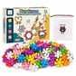 Blocs de construction 3D en forme de flocon de neige pour enfants