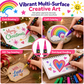 Lot de 12 feutres à paillettes et surligneurs à double pointe, 24 couleurs, stylos à pointe pinceau souple pour le dessin artistique étudiant