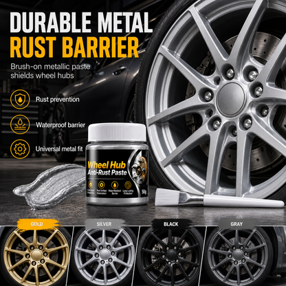 🔥‑50% de réduction ! Pâte antirouille pour moyeux de roue auto 🛞 Protège le métal, anti-corrosion, application simple ✨