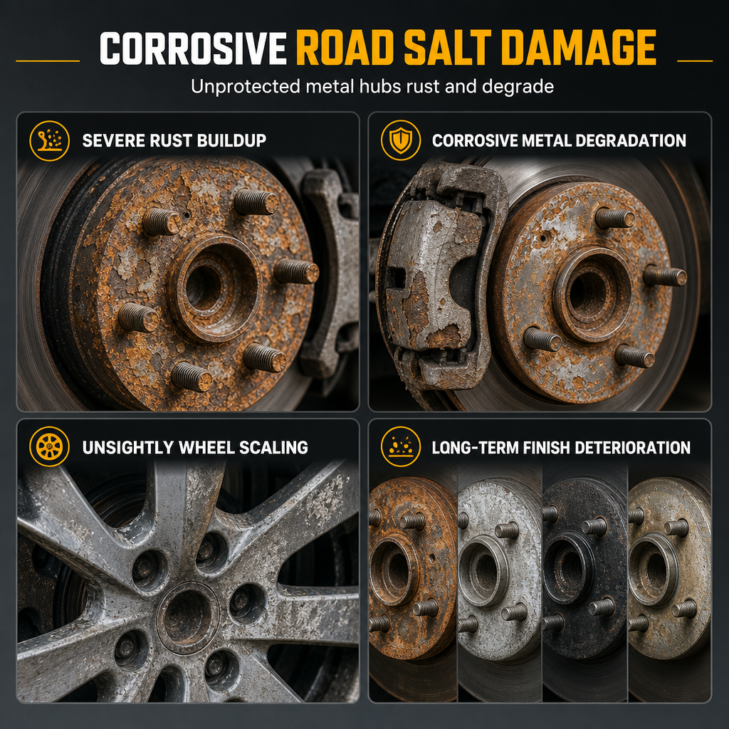 🔥‑50% de réduction ! Pâte antirouille pour moyeux de roue auto 🛞 Protège le métal, anti-corrosion, application simple ✨