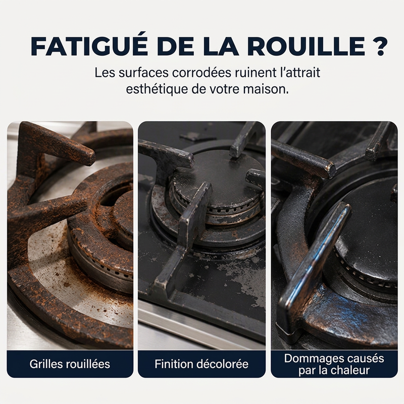 Cirage pour poêle en fonte avec éponge