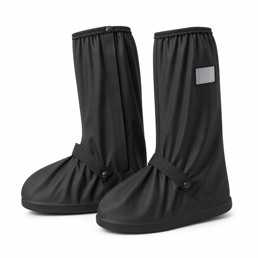 👢 50 % DE RÉDUCTION EN CE MOMENT ! 🌧️ Housses imperméables pour bottes – semelle antidérapante et détails réfléchissants