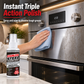 Spray nettoyant et polissant multifonctionnel pour acier inoxydable